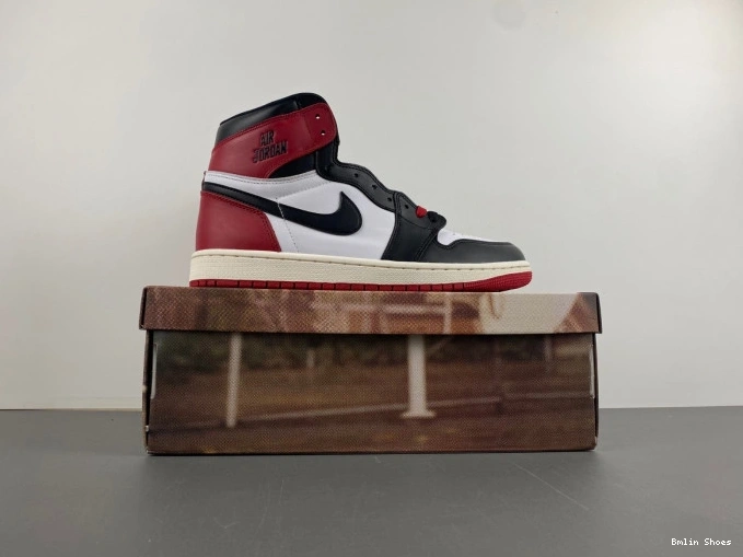 Bmlin Shoes 1 High Air Jordan Black Toe Reimagined DZ5485-106 OG 0726